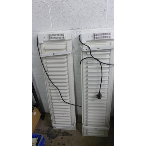 5038 - Two Coopers 9636 oil filled radiators