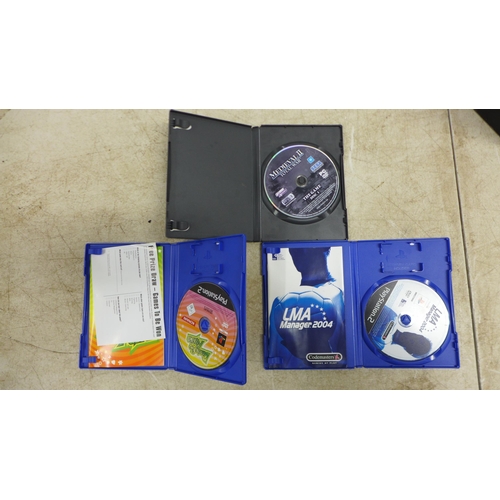 5048 - Three gaming consoles - Playstation 2, Playstation 3 and a original Xbox and two original Xbox contr... 