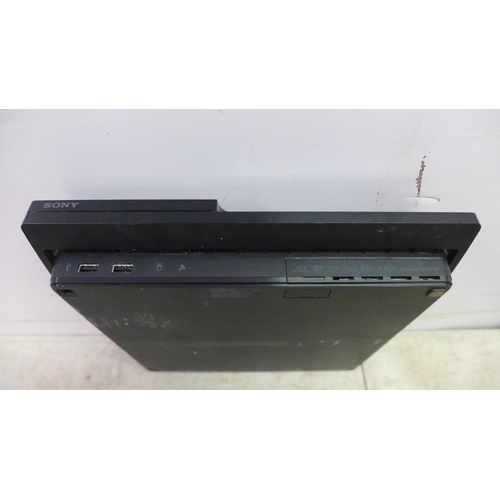 5051 - Two slimline Playstation 3 consoles with power cable, HDMI cable and two wireless PlayStation contro... 