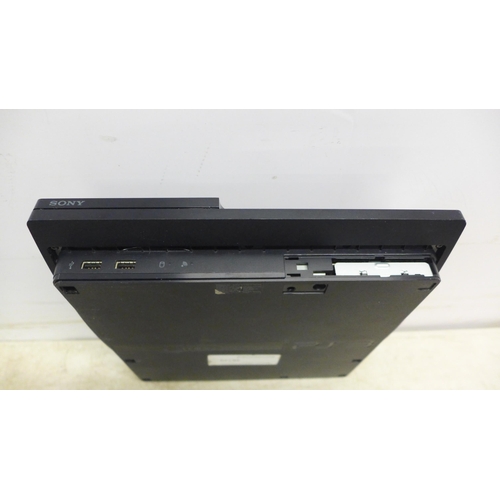 5051 - Two slimline Playstation 3 consoles with power cable, HDMI cable and two wireless PlayStation contro... 