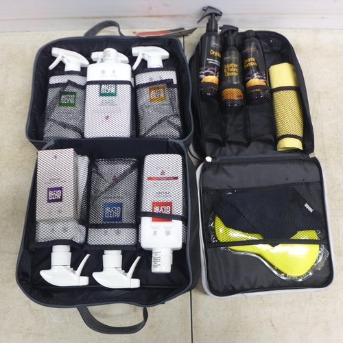 5068 - An Auto-Glym lifeshine car care kit and a smart guard titanium car care kit