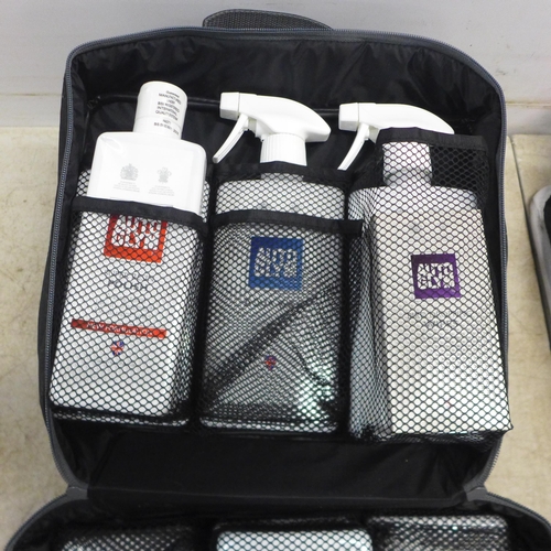 5068 - An Auto-Glym lifeshine car care kit and a smart guard titanium car care kit