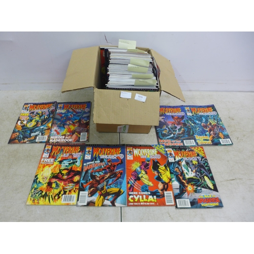 5070 - A box of approximately 70 X-Men comics from 1996-2000