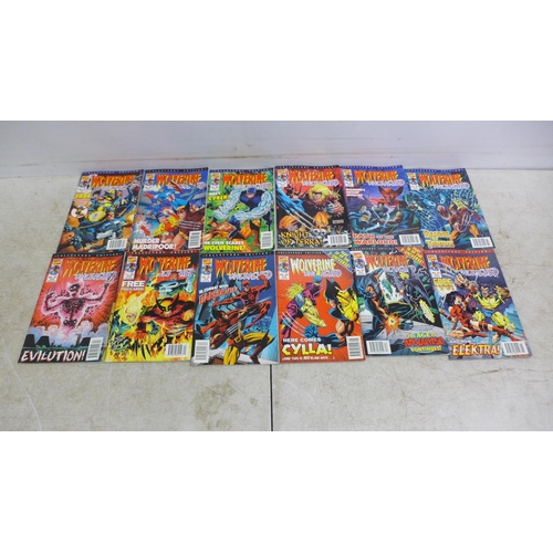 5070 - A box of approximately 70 X-Men comics from 1996-2000