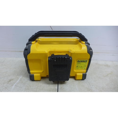 5074 - A Dewalt DCRoll Bluetooth site radio