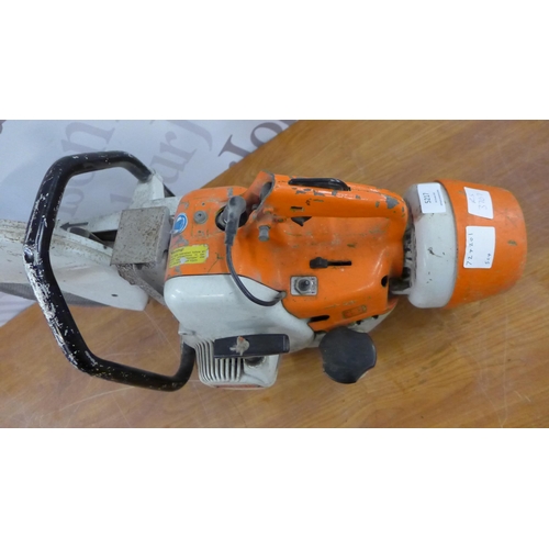 5217 - A Stihl TS350 Super petrol driven cut off saw