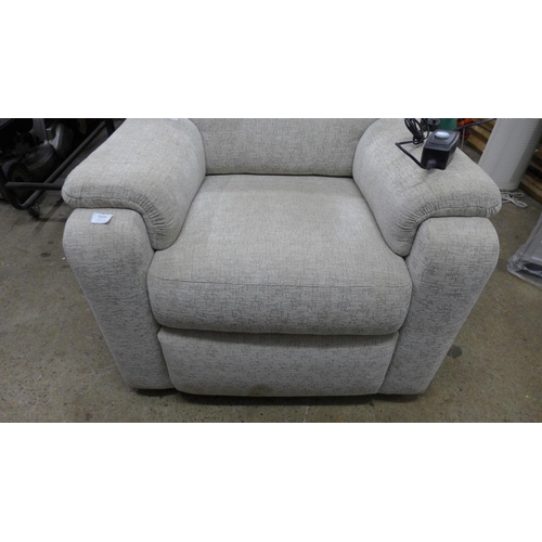 5233 - A G-Plan electric rise and recline armchair in beige - with power cable