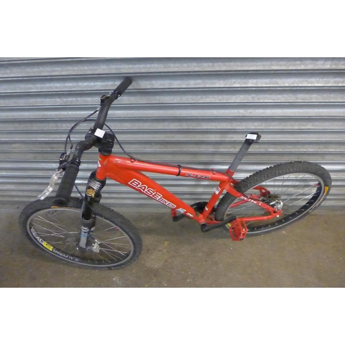 5195 - A Base Bikes SJ26 aluminium framed front suspension Hardtail mountain bike with Marzocchi Bomber hyd... 