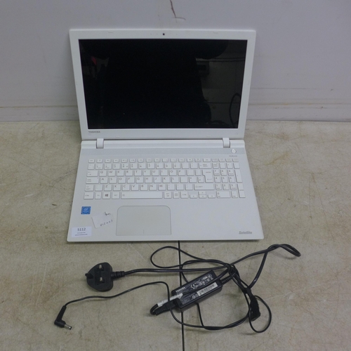 5112 - A Toshiba Satellite L50-C-1GX intel pentium laptop with integrated Skullcandy Speakers  - with charg... 