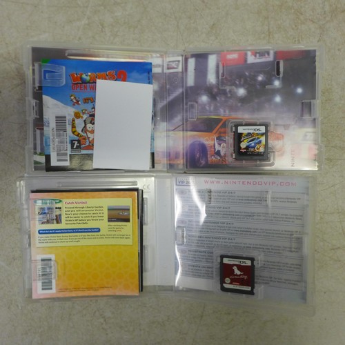 5132 - A quantity of Nintendo DS games including Resident Evil, Iron Man 2, Indiana Jones and X-Men and Nin... 