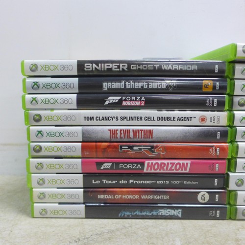 5134 - A large quantity of assorted Xbox games including original Xbox, Xbox 360 and Xbox  One, games inclu... 