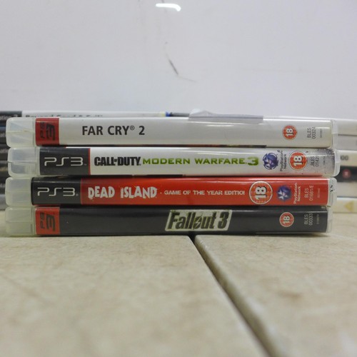 5135 - A quantity of Playstation 2 and Playstation 3 games including F1 2001, Burnout Dominator, The Gatewa... 