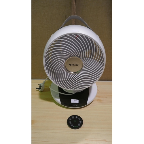 6006 - Meaco air circulator fan with remote (336-7) *This lot is subject to Vat