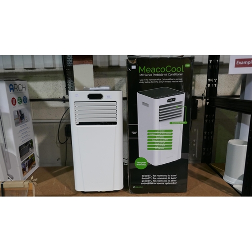 6012 - Meaco 10K Btu Aircon Unit with remote and box (model no: MC10000CHRPRO) Original RRP £299.99 + Vat (... 