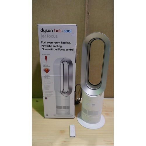 6013 - Dyson hot + cool jet focus fan with remote and box (Model no: AM09) Original RRP £324.99 + Vat (336-... 