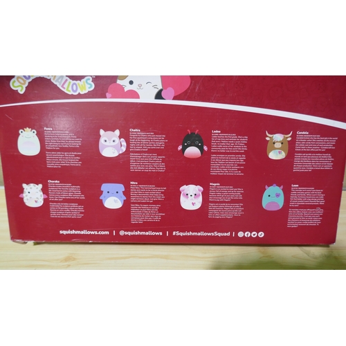 6025 - Squishmallows Plush 8Pk   (337-449) *This lot is subject to Vat