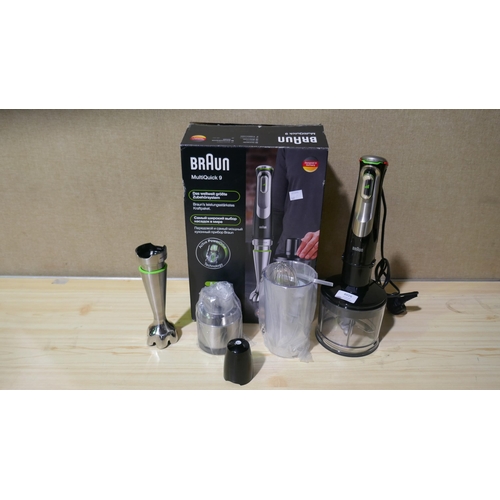 6026 - Braun MultiQuick 9 Hand Blender with box  (Model no: Mq9138Xi)      (336-162) *This lot is subject t... 