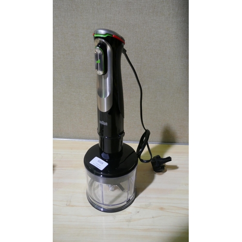 6026 - Braun MultiQuick 9 Hand Blender with box  (Model no: Mq9138Xi)      (336-162) *This lot is subject t... 