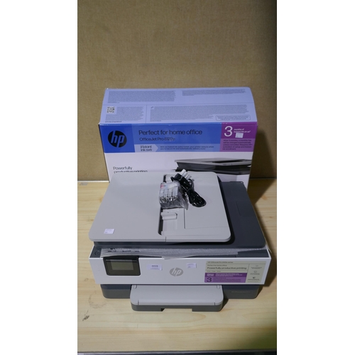 6028 - Hp Officejet Pro 8122E AIO Printer with power lead and box   (336-158) *This lot is subject to Vat