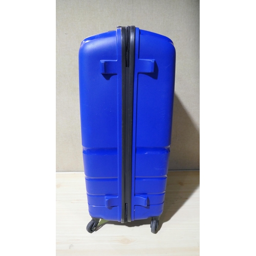 6033 - At Jetdriver Large Hard shell suitcase (damaged zip) (336-149) *This lot is subject to Vat