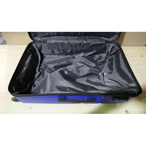 6033 - At Jetdriver Large Hard shell suitcase (damaged zip) (336-149) *This lot is subject to Vat