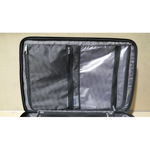 6035 - Samsonite Endure black 2 piece Hard shell suitcases (Damaged) Original RRP £119.99 + Vat (336-148) *... 