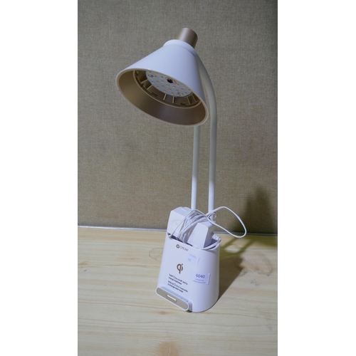 6040 - Ottlite Colour Changing Led Desk Lamp with power lead and box    (336-167) *This lot is subject to V... 