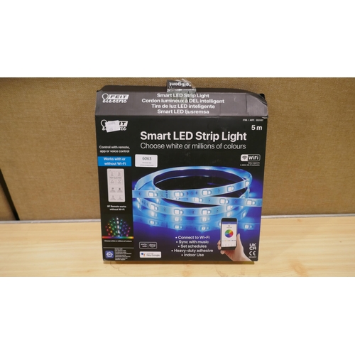 6063 - Feit Smart Led Strip Light with remote (336-101) *This lot is subject to Vat