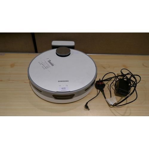 6078 - Samsung Jet Bot Robot Vacuum Cleaner with charger, Original RRP £449.99 + Vat (335-84/905) *This lot... 