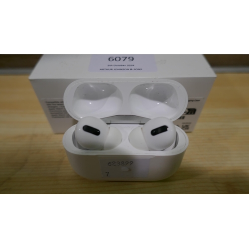 6079 - Apple Airpods Pro with magsafe charging case and box, Original RRP £164.99 + Vat (338-7) *This lot i... 