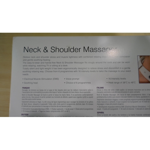 6113 - Bodi-Tek Neck & Shoulder Massager with box (336-49) *This lot is subject to Vat