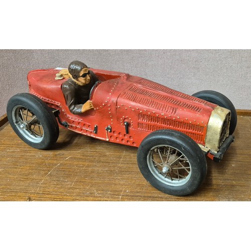 356 - A model of a 1930's racing car