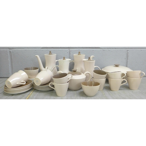 1107 - Poole Pottery twin tone tea and coffee set **PLEASE NOTE THIS LOT IS NOT ELIGIBLE FOR IN-HOUSE POSTI... 