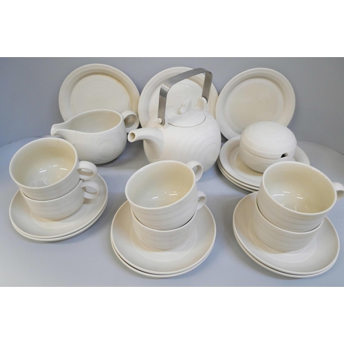 671 - A Hornsea Concept ware six setting tea set **PLEASE NOTE THIS LOT IS NOT ELIGIBLE FOR IN-HOUSE POSTI... 