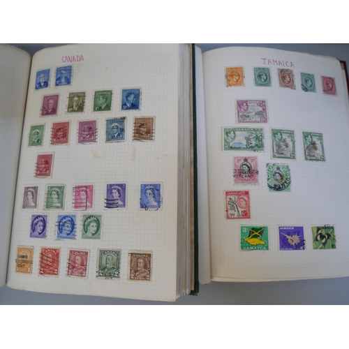 699 - Stamps; a World collection in two albums