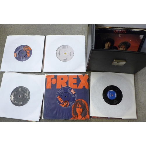 711 - A collection of Queen(32) and T Rex(20) 7