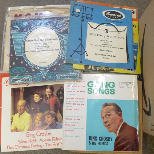 723 - Bing Crosby EPs and 7