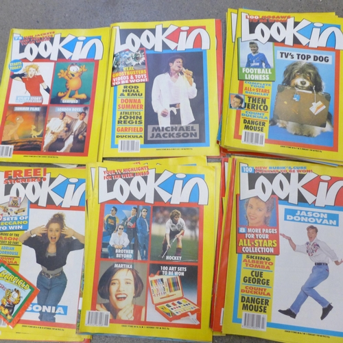 725 - Look In magazines, 1980's duplication including free gifts (50)