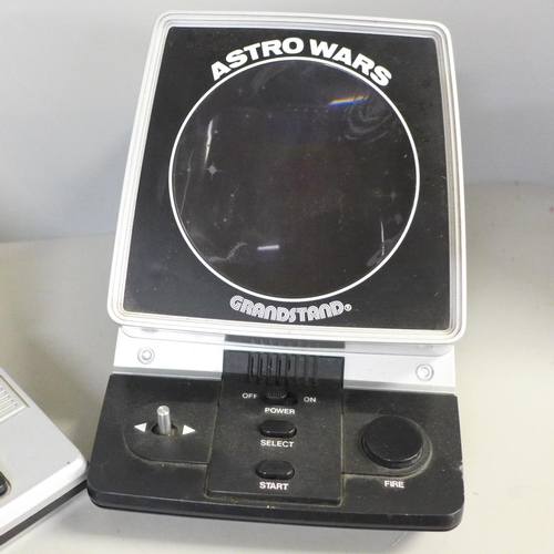 768 - Two Epoch Co electronic games, Astro Wars Grandstand and Firefox F-7 Grandstand