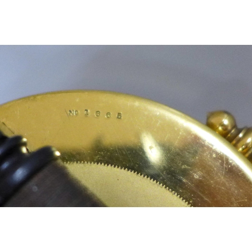 807 - A rare Tiffany electric clock, circa 1904, double action contact torsion movement **PLEASE NOTE THIS... 