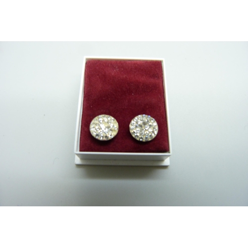 872 - Silver jewellery - five pairs of earrings, a bracelet and three brooches