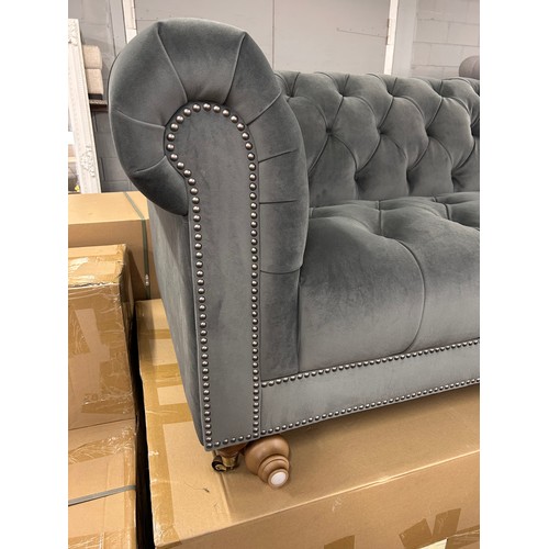 3105 - A Buckingham 2 seater in Pewter *This lot is subject to VAT