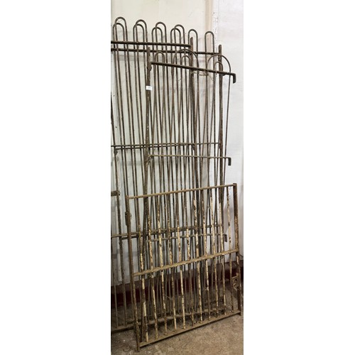 269 - Four 19th Century cast iron gates