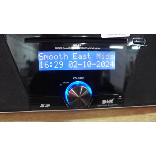 5156 - A Roberts MP-Sound 23 CD/DAB sound system with FM RDS/MW/Mp3/WMA - with remote