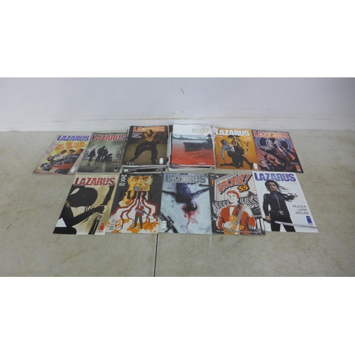 5151 - Approximately 50 image comics comic books mostly the Lazarus books