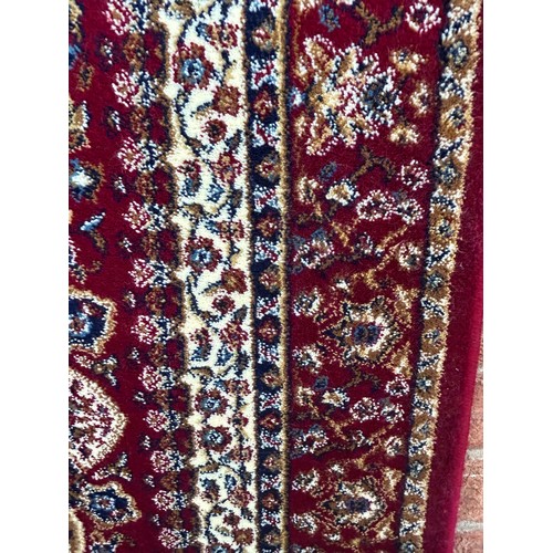 3126 - Full pile ground Persian runner, traditional medallion design