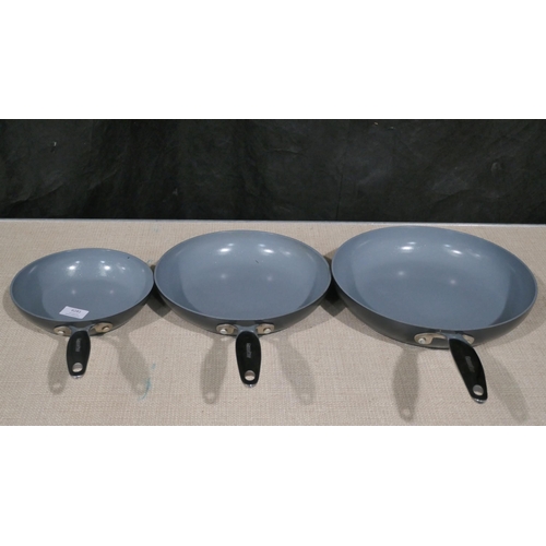 6281 - Greenpan Valencia Pro Cookware Set, Original RRP £139.99 + Vat (337-168) *This lot is subject to Vat