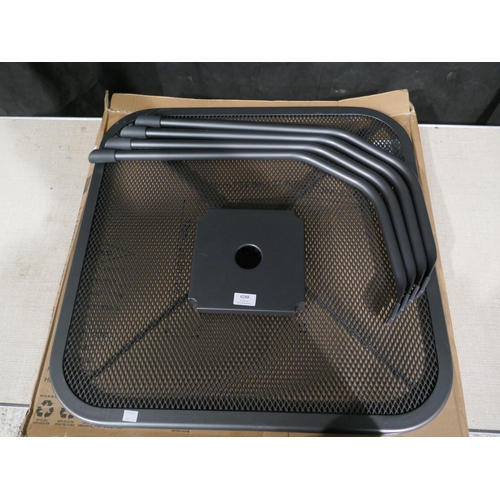 6288 - Sunvilla Mesh Table (missing fittings) (336-137) *This lot is subject to Vat