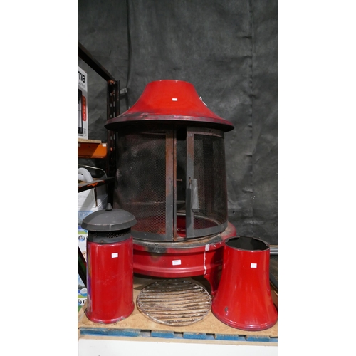 6289 - NWS red Garden Chiminea (sold as scrap) Original RRP £199.99 + Vat (336-197) *This lot is subject to... 