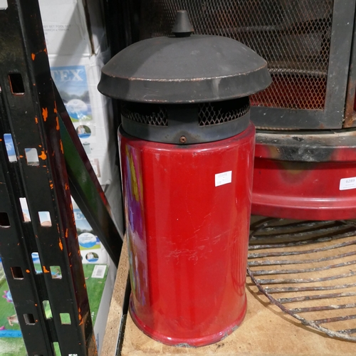 6289 - NWS red Garden Chiminea (sold as scrap) Original RRP £199.99 + Vat (336-197) *This lot is subject to... 